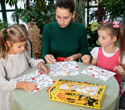 НАСТОЛЬНАЯ ИГРА "РУССКОЕ ЛОТО" в кор.10шт