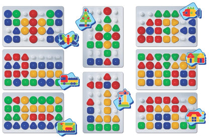 МОЗАИКА "ДЛЯ САМЫХ МАЛЕНЬКИХ" D40/4 ЦВ/48 ЭЛ в кор.9шт