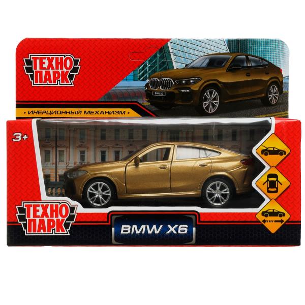 Machine en métal BMW X6 pour 12 cm, double, bagage, argent, argent, cor. Parc technologique dans le cor.2*36шт