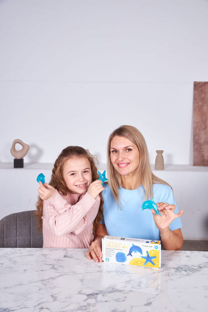 Набор для изготовления мыла. Рукодельное мыло своими руками "В синем море"