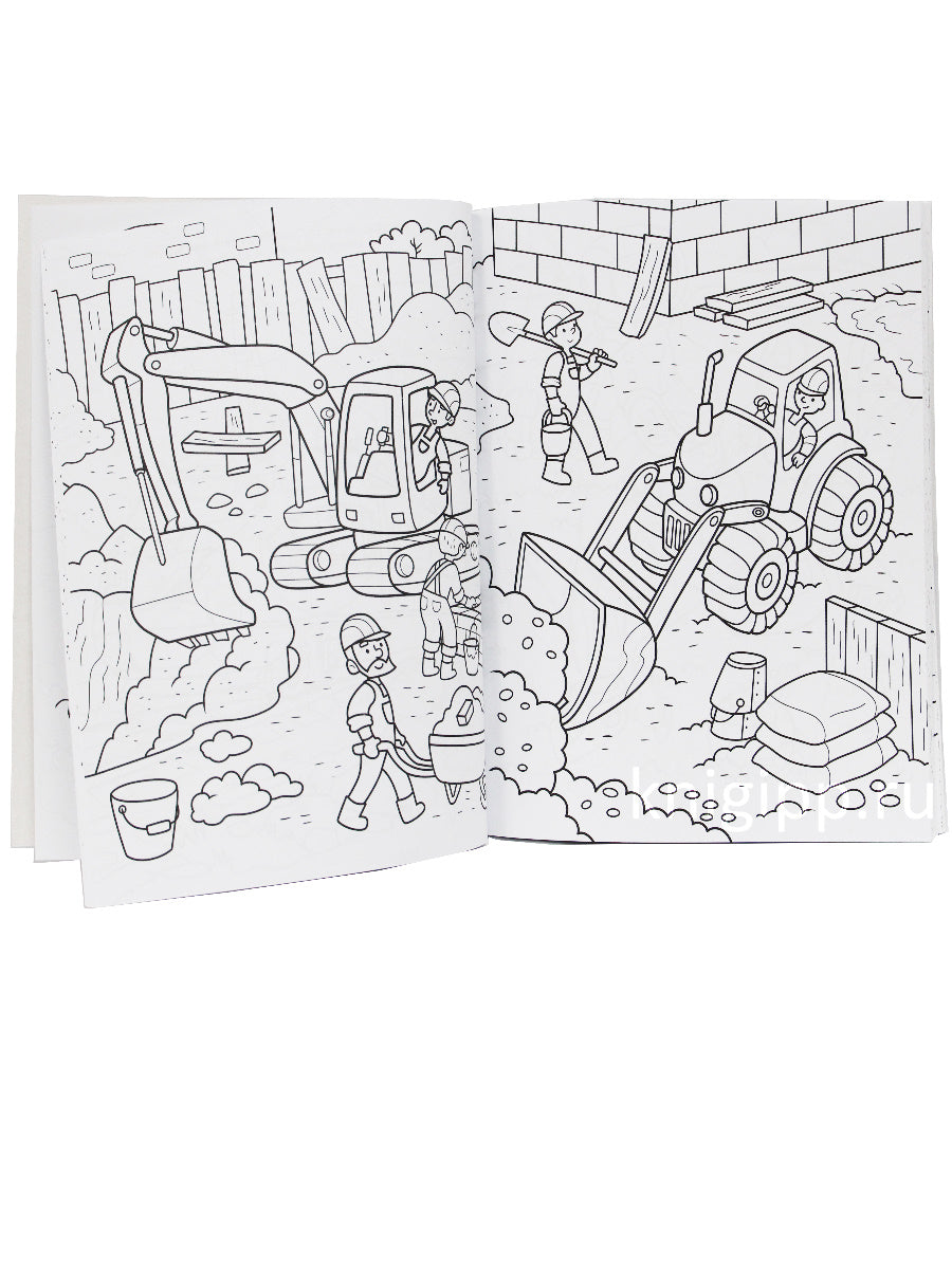 БОЛЬШАЯ РАСКРАСКА. ДЛЯ МАЛЬЧИКОВ