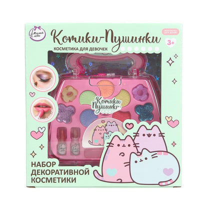 Косметика ДЛЯ ДЕВОЧЕК тени, помада, аппликатор, кисточка, заколки МИЛАЯ ЛЕДИ в кор.2*32шт