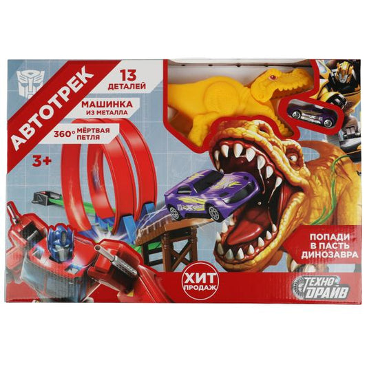 Véhicule avec catapulte, machine, taille 360, cor.33*48*7 cm, ТЕХНОДРАЙВ dans cor.2*9шт