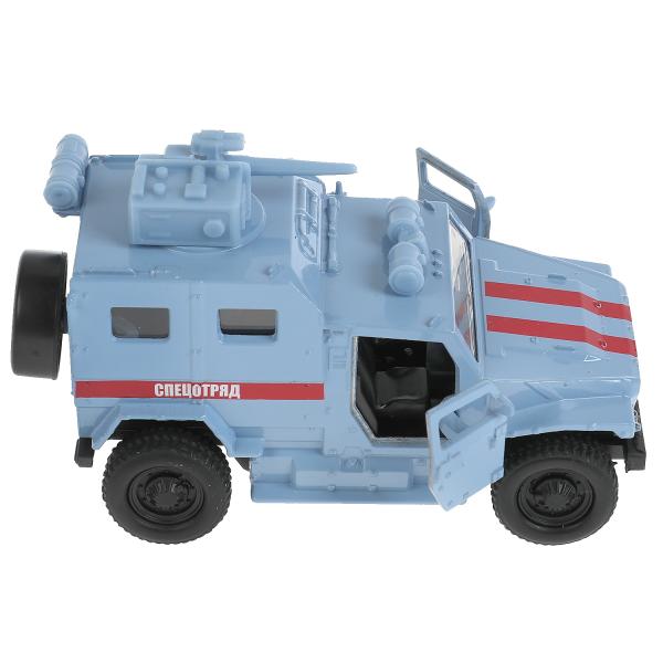 Технопарк. Машина металл "Волк Спецотряд" ВПК-3927 12 см, дв., баг., ин. арт.SB-17-60-B-GB-WB(20-1)