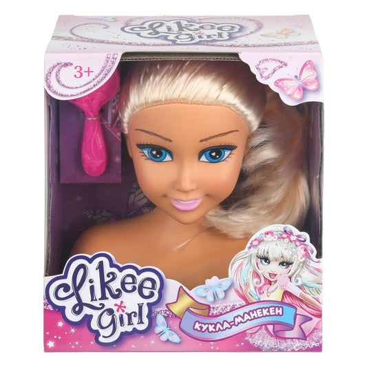 Кукла манекен 18см, расческа, в коробке с окошком LIKEE GIRL в кор.6шт