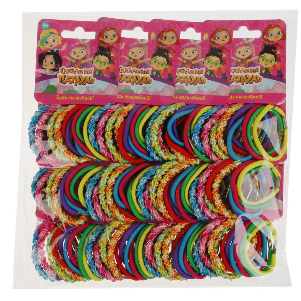 Аксесс. д/девочек СКАЗОЧНЫЙ ПАТРУЛЬ 10 резинок д/волос на карт. dans le paquet. МИЛАЯ ЛЕДИ уп-12шт в кор100уп