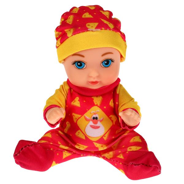 Пупс неозвучка БУБА 12см, можно купить, на блистере КАРАПУЗ в кор.120шт