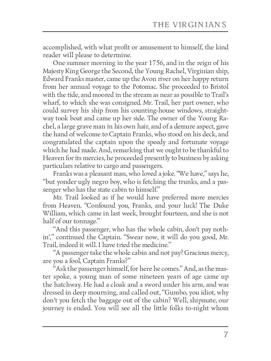 The Virginians 1 = Виргинцы: рассказ о последнем веке 1: на англ.яз