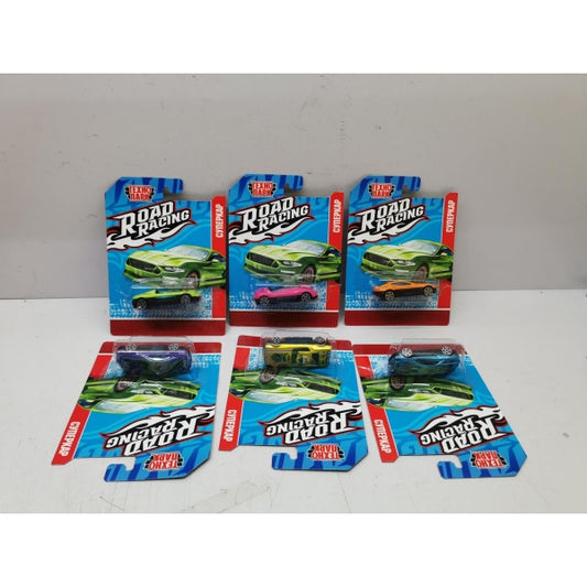 Машина металл ROAD RACING SUPERKAR 7,5 см, в ассортименте, блист. Технопарк в кор.4*192шт