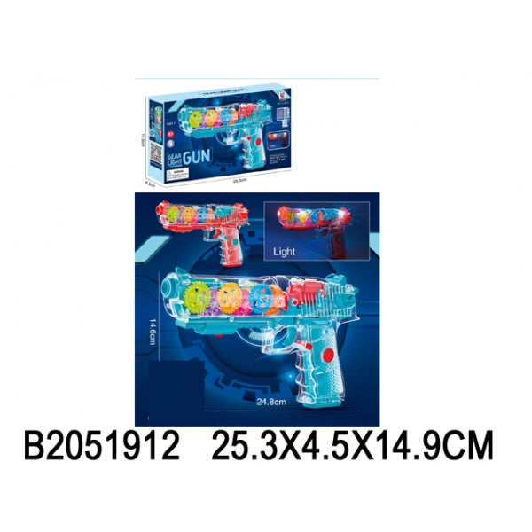 Оружие звуковое свет+звук YJ-Q001 в кор. dans le cor.2*48шт