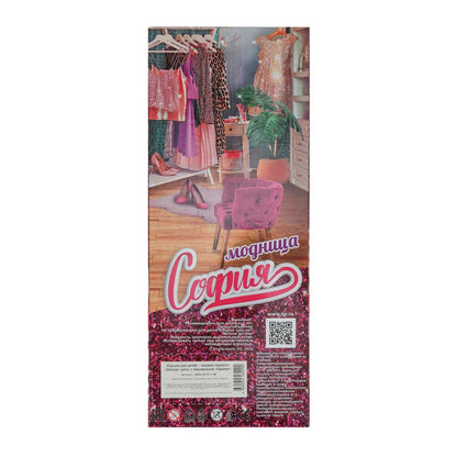 Кукла 29см София, руки и ноги сгиб., кор. КАРАПУЗ в кор.24шт