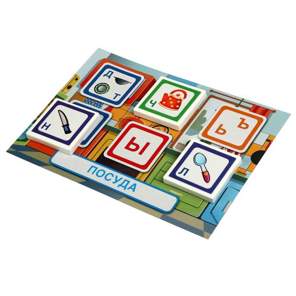 Азбука. M. A. Жукова. QI ЛОТО. 138х189х32мм. Умные игры в кор.24шт