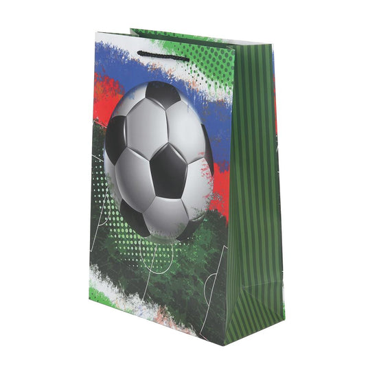 Пакет подарочный МАТОВЫЙ мл,футбол,140 гр/м2 ЧУДО ПРАЗДНИК в кор.10*12шт
