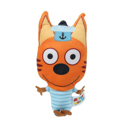 Игрушка мягкая Три Кота три кота Коржик 17см, диджитал с принтом "МУЛЬТИ-ПУЛЬТИ" в кор.96шт