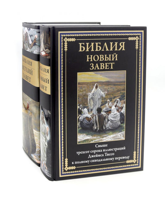 Библия Новый и Ветхий заветы (комплект в 2-х книгах)