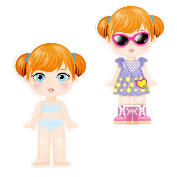 ДК.Игра магнитная "Одевашки. Лиза". Série Магнитные истории арт.01912 /14