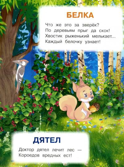 Лесные животные. Играем и учимся (с наклейками). /Шестакова.
