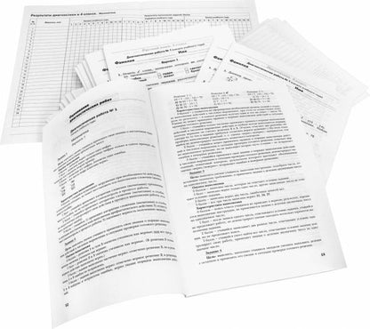 Педагогическая диагностика. Русский язык, математика. 4 класс