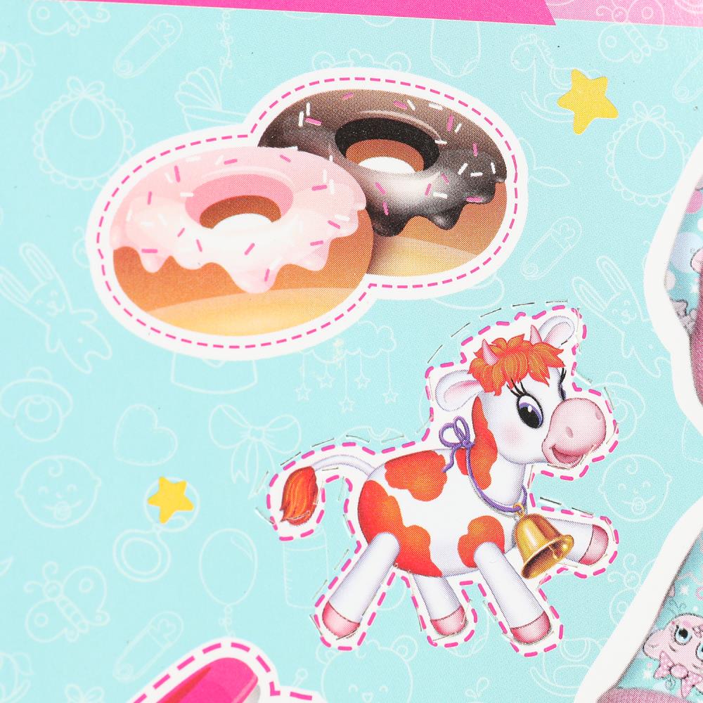 Пупс неозвуч 15см, пьет, пишет, 2акс КАРАПУЗ в кор.84шт