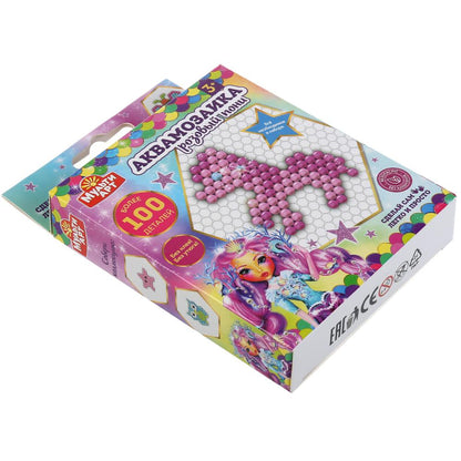 Набор д/детского тв-ва аквамозаика пони МУЛЬТИ АРТ в кор.48шт