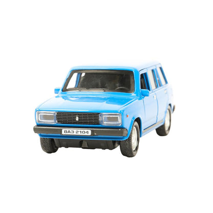 Machine en métal VAЗ-2104 ЖИГУЛИ 12 см, double, bag, инерц, СИНИЙ, кор. Parc technologique dans le cor.2*36шт