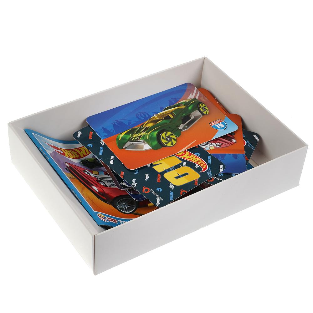 Хот вилс.Карточная игра Мемо. 50 cartes 65x95mm. Taille: 125x170x40mm. Умные игры в кор.50шт