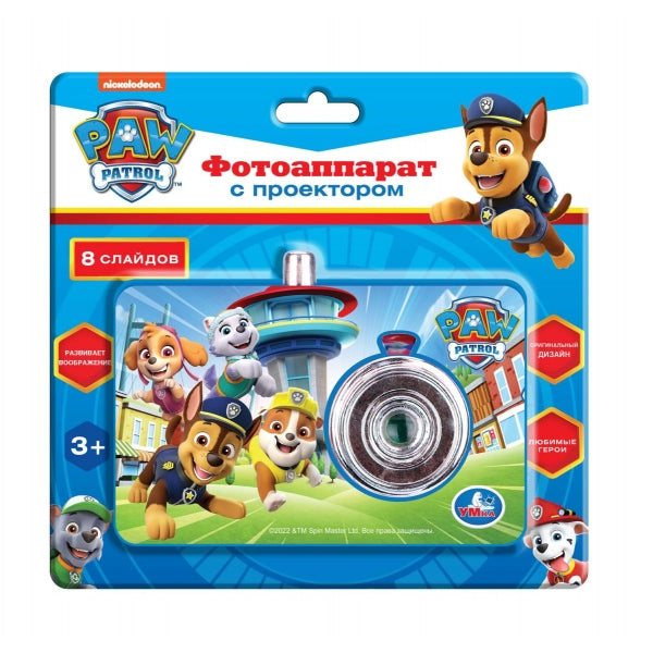 HT1432-R7 Проектор щенячий патруль Щенячий Патруль 8 слайдов.блист.бат. Умка в кор.180шт