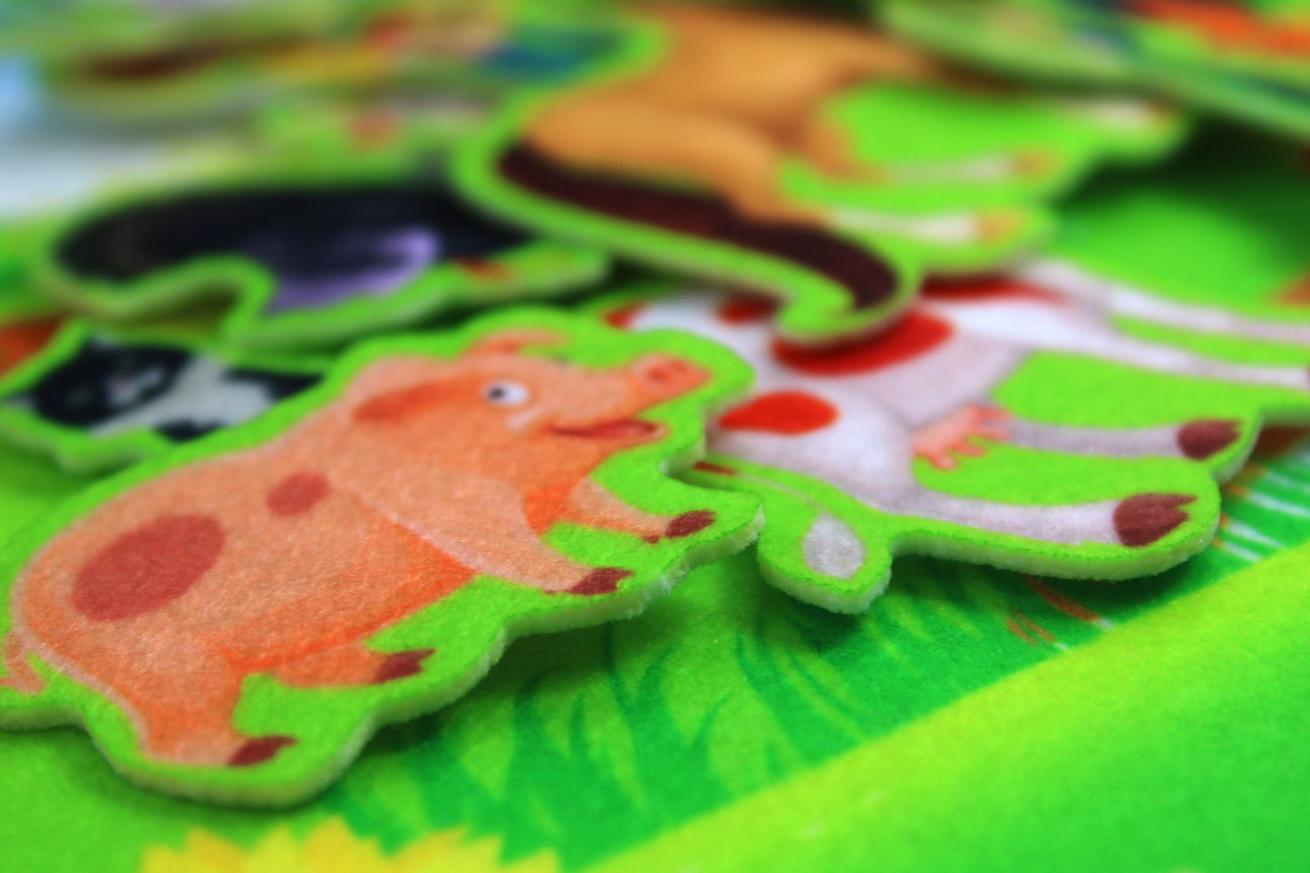 Набор из фетра на липучках "Ферма" (европодвес)