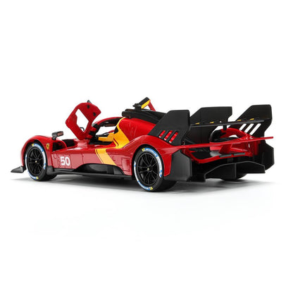 Машина р/у ferrari 499p 1:14, свет, 2 ск-ти, двери открываются Rastar в кор.6шт