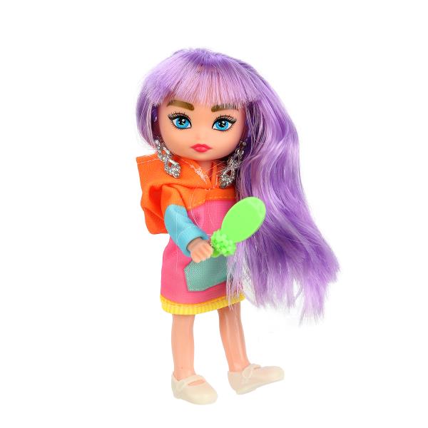 Кукла супер подружка 15 см, аксессуары КАРАПУЗ в кор.2*84шт