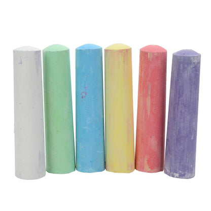 MEL6-124006 Мелки асфальтовые, 6 шт мир пикселей МУЛЬТИ АРТ в кор.48наб