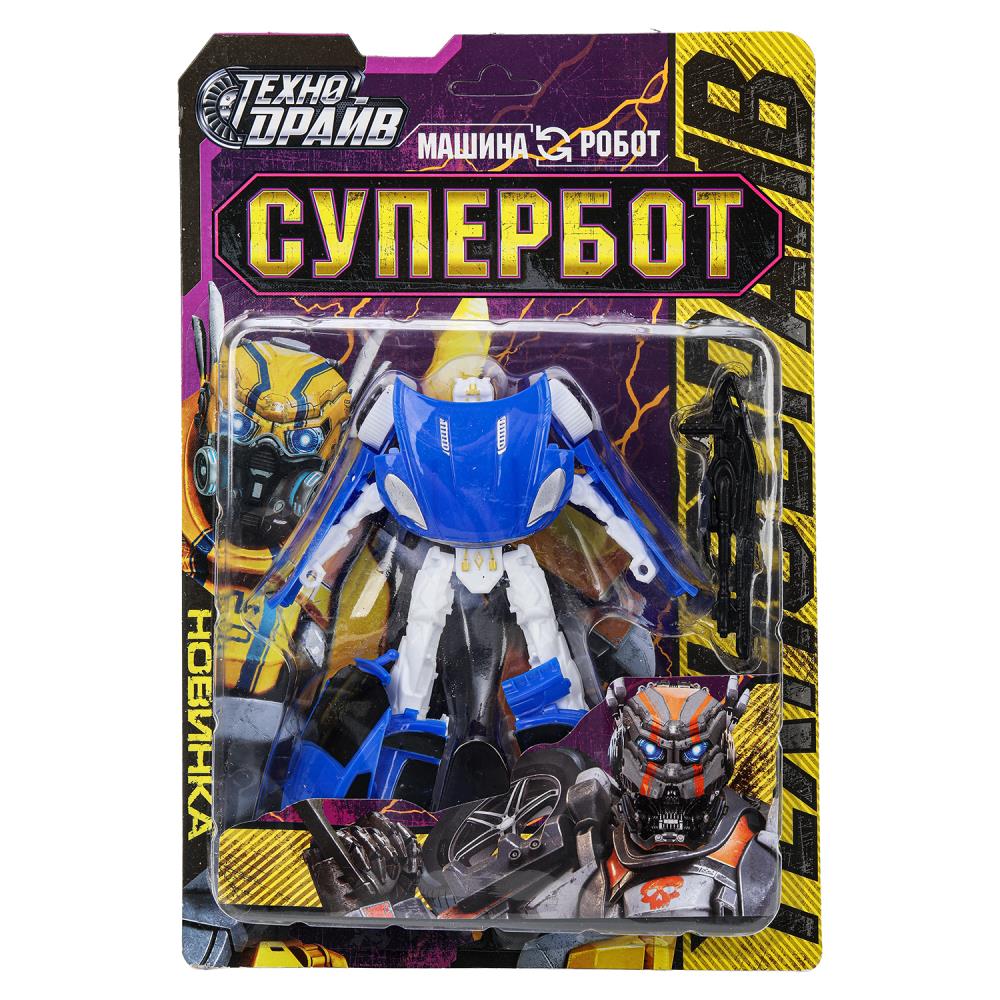 Робот трансформирующийся, в машине, блист.21*30*5см ТЕХНОДРАЙВ в кор.2*48шт