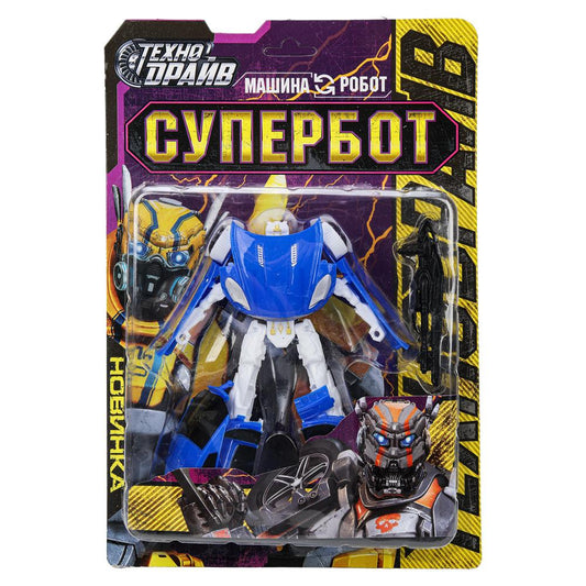 Робот трансформирующийся, в машине, блист.21*30*5см ТЕХНОДРАЙВ в кор.2*48шт