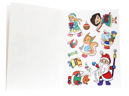 НГ БОЛЬШИЕ НАКЛЕЙКИ. ПОДАРОК ПОД ЁЛОЧКУ