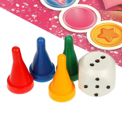 Barbie. Настольная игра-ходилка на блистере малая. 180х285х15 мм. Умные игры в кор.20шт