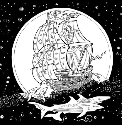 Книга: Тайна затерянной бухты. Раскрась и найди свой клад! Джессика Палмер ISBN 978-5-91906-581-4 ст.15