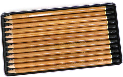 Набор карандашей чернографитных профессиональных Koh-I-Noor 12 штук