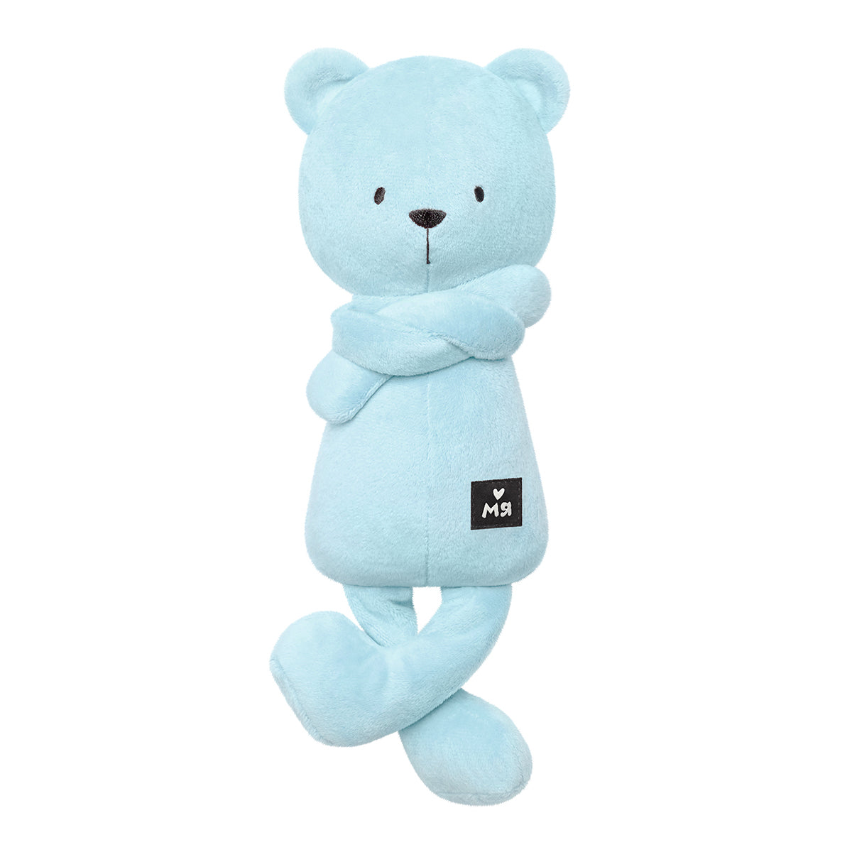"Мяшечки" игрушка мягконабивная (Мишка Джордж, голубой)