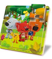 Игрушка деревянная Ми-ми-мишки в пленке Буратино в кор.20шт