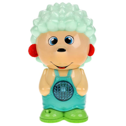 Обучающий ёжик БАРБАРИКИ 50 песен,загадок,звуков.свет.трещотка.кор.бат. Умка в кор.96шт