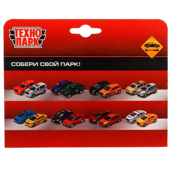 Машина металл СПОРТКАР, 11 см, инерция, в ассорт., кор. Технопарк в кор.2*120шт