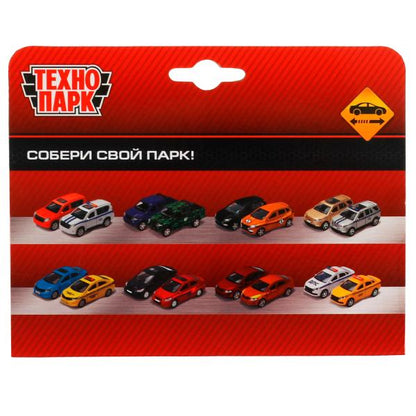 Машина металл СПОРТКАР, 11 см, инерция, в ассорт., кор. Технопарк в кор.2*120шт