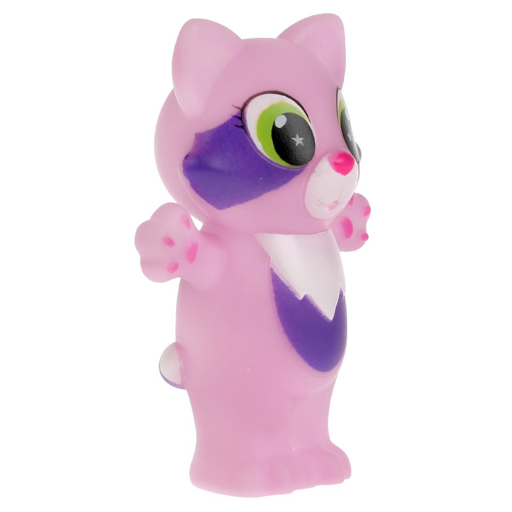 Игрушка для ванны енотик 9 см, в сетке, КАПИТОШКА в кор.2*240шт