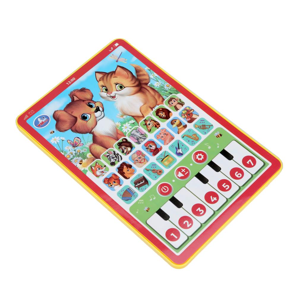 Обучающий мини-планшет 50 стихов, песен, звуков. на блист. Умка в кор.96шт