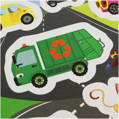 Синий трактор. Наклейки А5. 145х210мм. Умка в кор.500шт