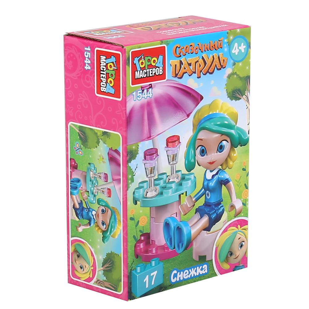 Конструктор "Город мастеров" Сказочный патруль: Снежка в кафе, 17дет. в русс. кор. в кор.2*40шт