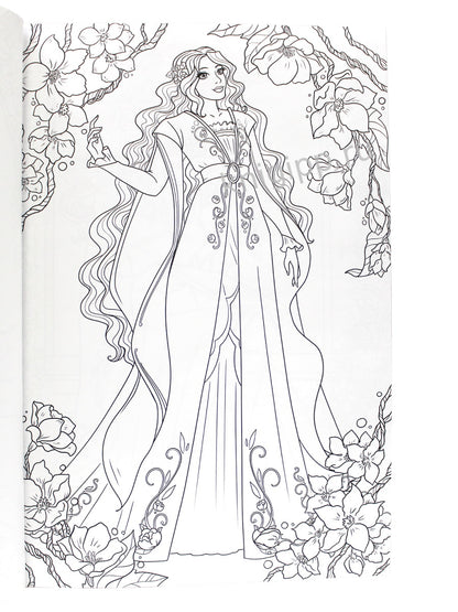 МАКСИ-РАСКРАСКА. ЧУДЕСНЫЕ ПРИНЦЕССЫ