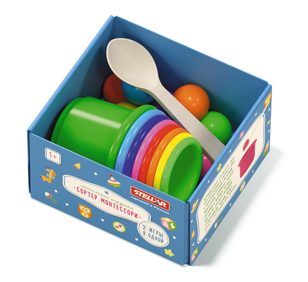 Стеллар. Логическая игрушка "Сортер Монтессори" арт.02180