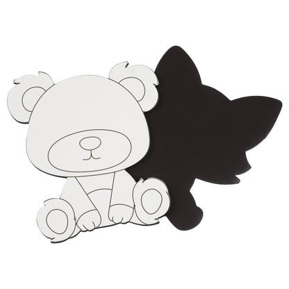 Аппликация фольгой с фигуркой из эва на магнитах лесные обитатели МУЛЬТИ АРТ