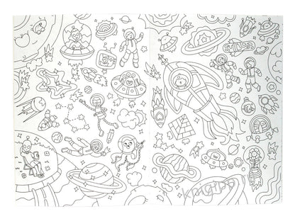 РАСКРАСКА-ВИММЕЛЬБУХ. КОСМИЧЕСКИЕ ПРИКЛЮЧЕНИЯ